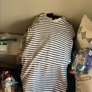 Ralph Lauren Classic Black and White Striped Shirt